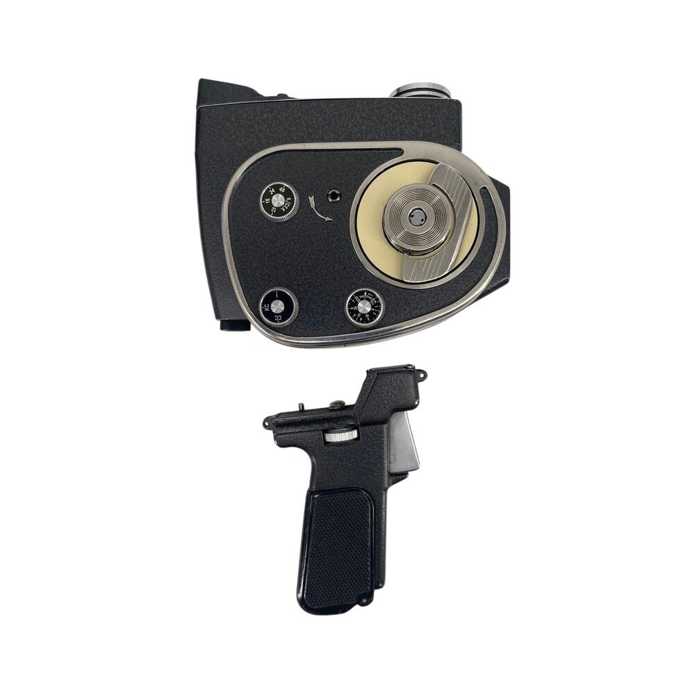 Vintage Soviet Quartz M 8mm Movie Camera w/ Pistol Grip Handle USSR - Picture 4 of 5